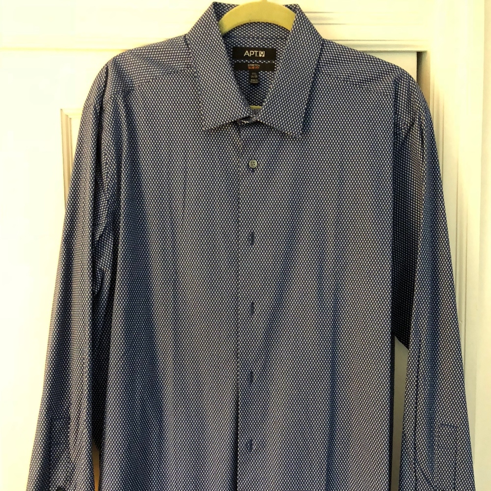 Mens dress shirt Apt. 9, 17 1/2 x 34/35